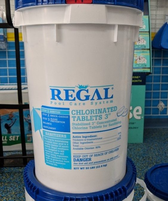 Save Money on Chlorine and Shock This Week