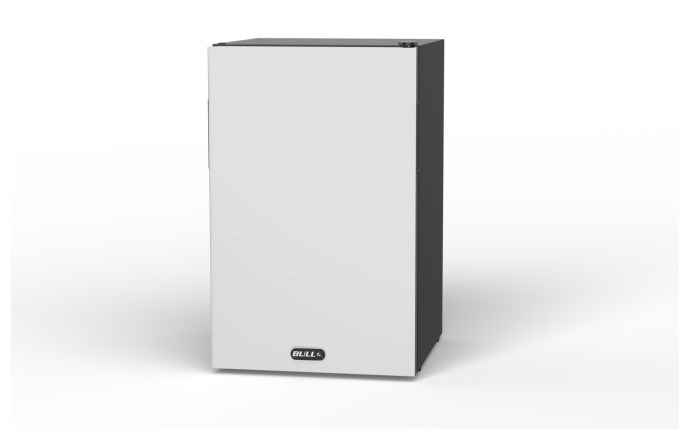 Bull 4.5 Cubic Feet Stainless Steel Refrigerator